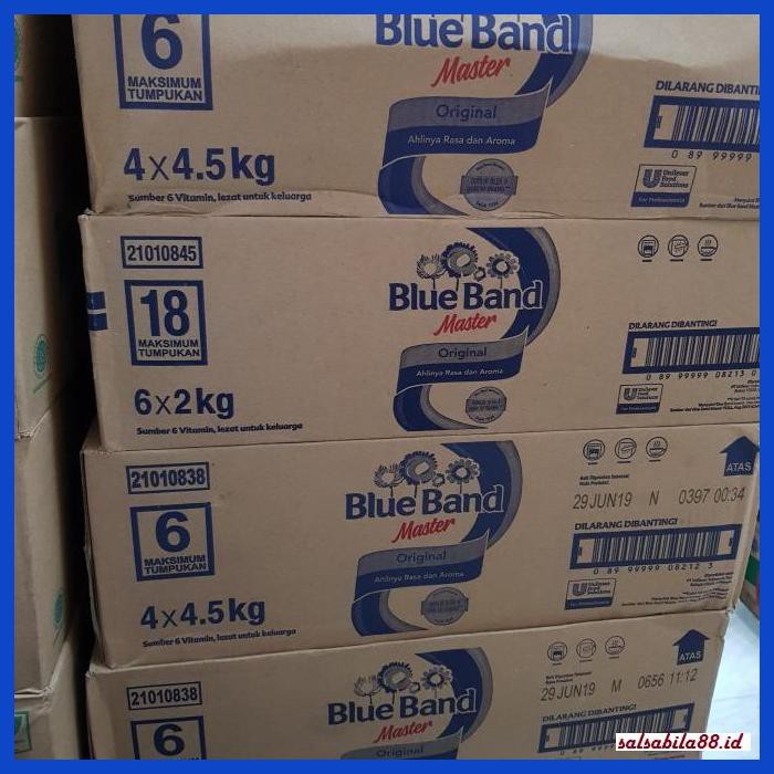 

Rettubagetnem- Blueband Master Original 4.5 Kg Bukan 5Kg Margarine Jne/ Rex/Ninja -Asli-Slii.