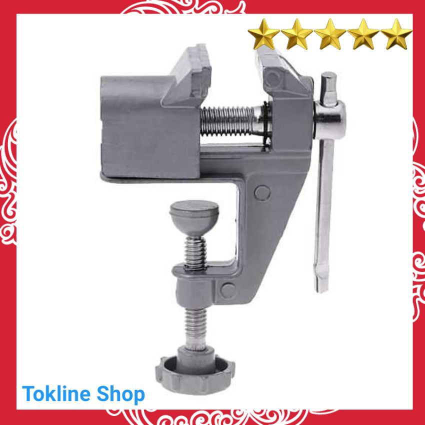 Ragum Tanggem Vise Clamp Capit Meja Alat Penjepit Kayu