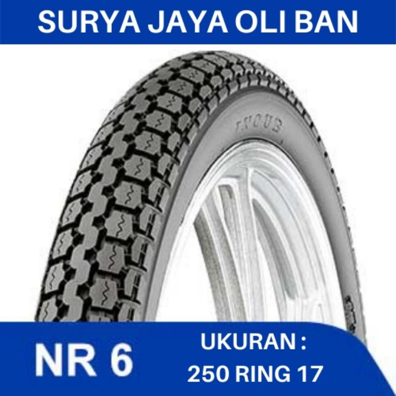 Ban Luar Motor IRC NR 6 250 Ring 17 Tubetype