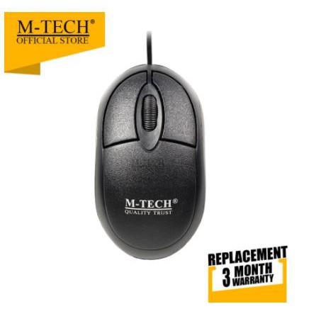 Mouse m-tech wired usb 2.0 1000dpi optical standard T1 - mice kabel mtech usb2.0 T-1