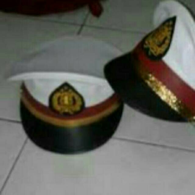 Topi anak pocil, Topi polisi anak, topi polisi cilik, topi polisi anak laki laki