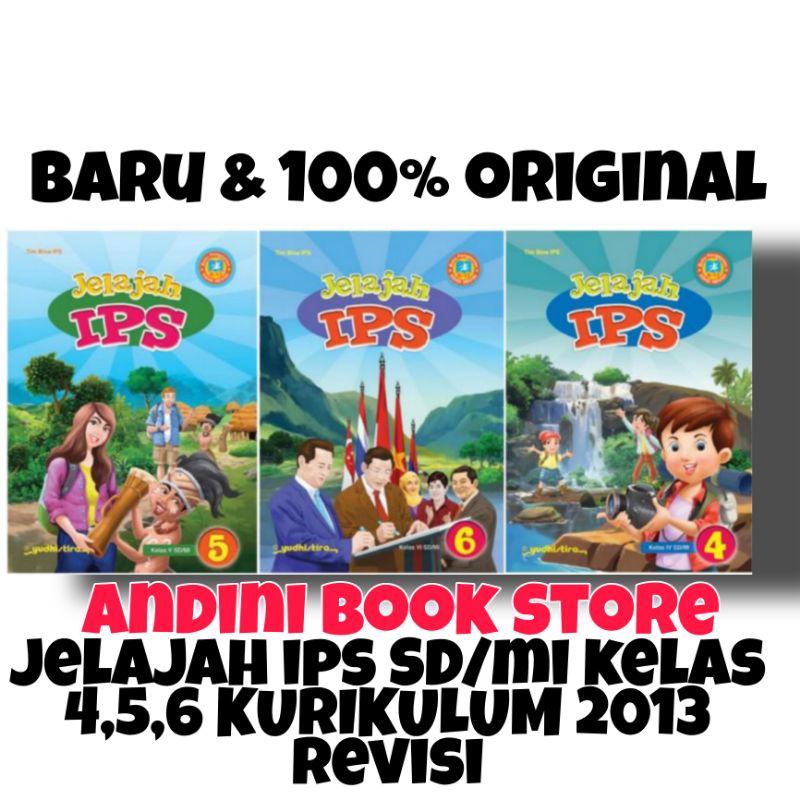 Jual Buku Jelajah Ips Sd Mi Kelas Kurikulum Revisi Shopee Indonesia