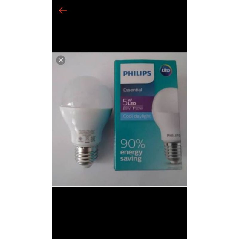 Lampu philips Led 5 watt