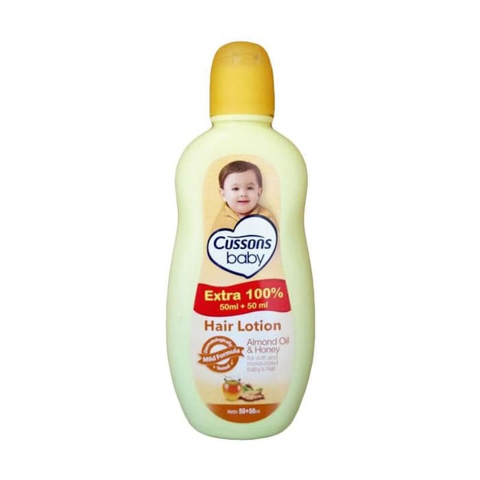 CUSSONS BABY HAIR LOTION NATURAL ALMOND OIL / CUSSONS BABY / HAIR LOTION