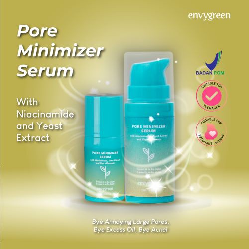 Envygreen Pore Refining Minimizer Serum 10ml BPOM