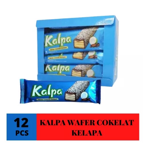 

Kalpa Wafer Coklat Kelapa (24 Gram isi 12 pcs/ box)