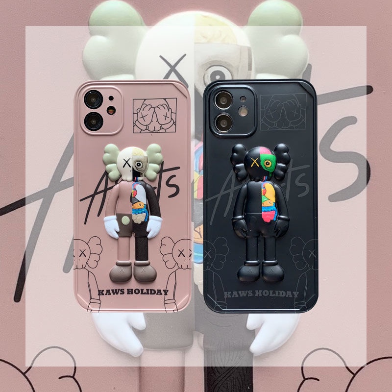 3D Strange Character Pattern IPhone Case 7 8Plus X XS  XR XSMAX 11 11pro 12pro Silicone Phone Case Zdvs7