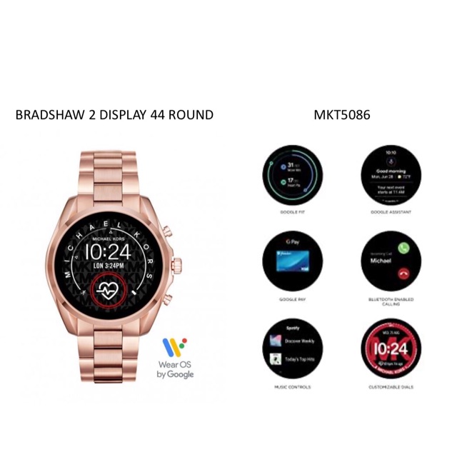michael kors digital watch
