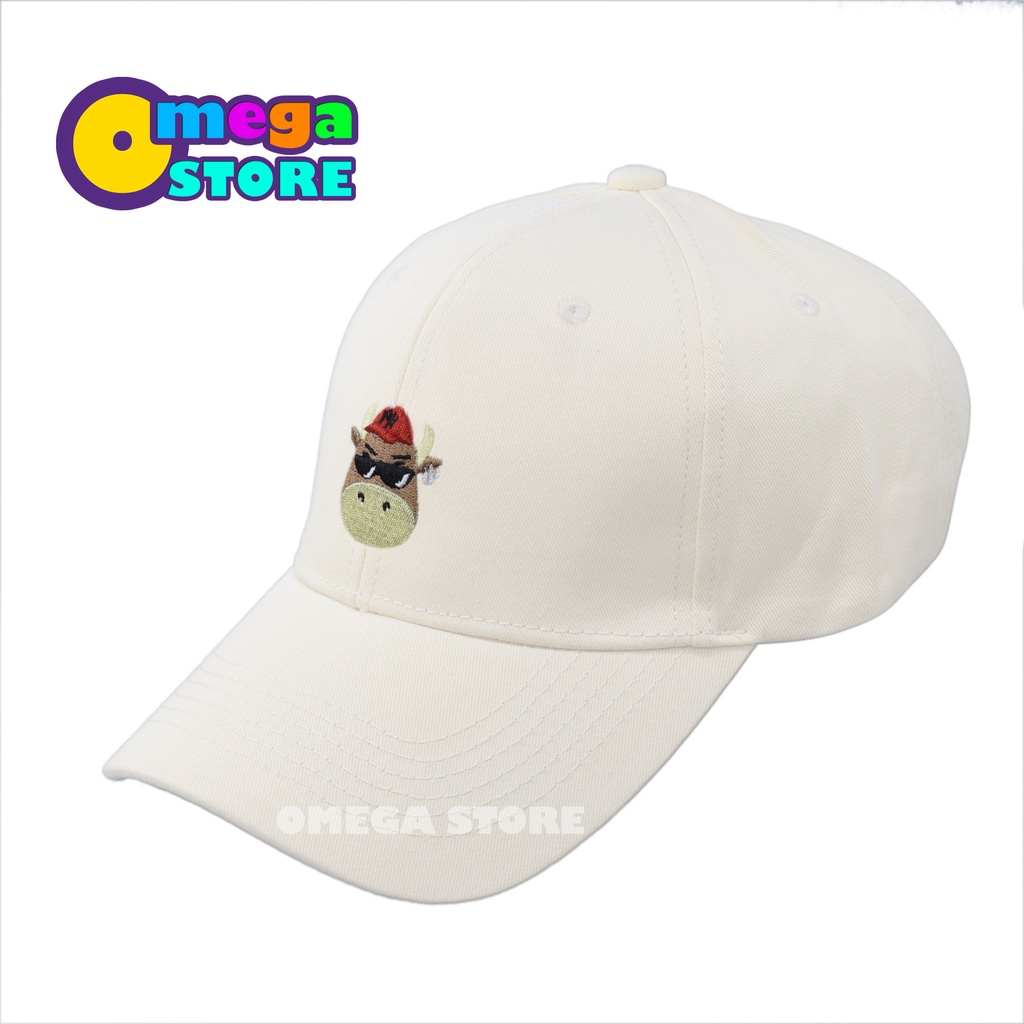 Topi Distro Logo Sapi Topi Bisbol Premium Baseball Cap Unisex Pria Dan Wanita Simpel Kekinian 234