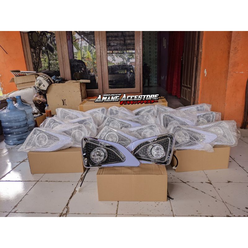 Foglamp Jetbus 3/Lampu Kabut Jetbus 3 LED variasi truk bemper jetbus truk jb3 ory canter