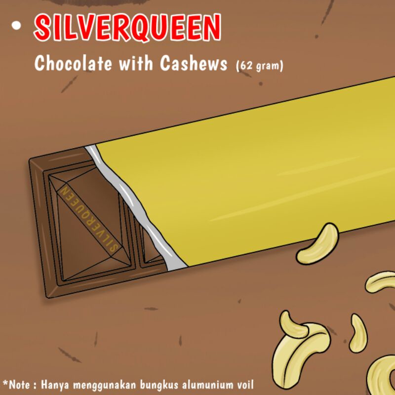 

Silver Queen Chocolate with Cashews