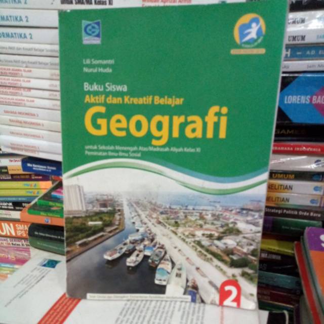 Geografi untuk SMA kelas 11 original bekas Grafindo