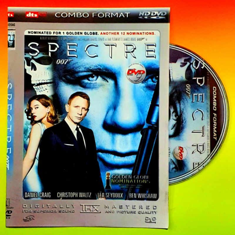 TERLARIS KASET DVD SPECTRE 007 2015 HD ORIGINAL JAMES BOND