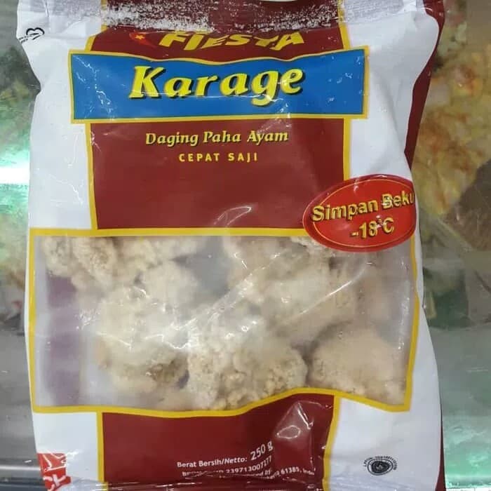 FIESTA KARAAGE 250g / KARAGE / NUGGET / SOSIS / KARAAGE AYAM / FROZEN FOOD