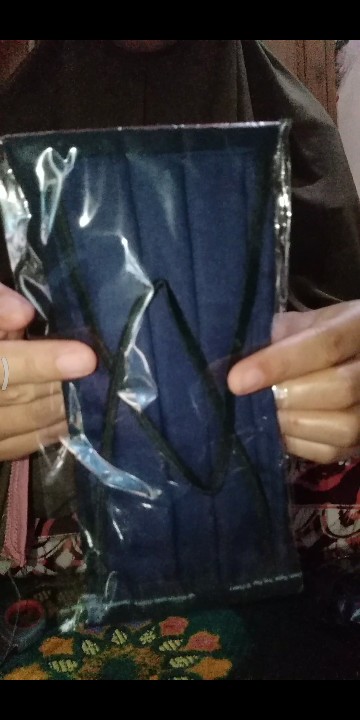 Masker Kain 2ply Bisa Isi Tisu Karet Hijabloop