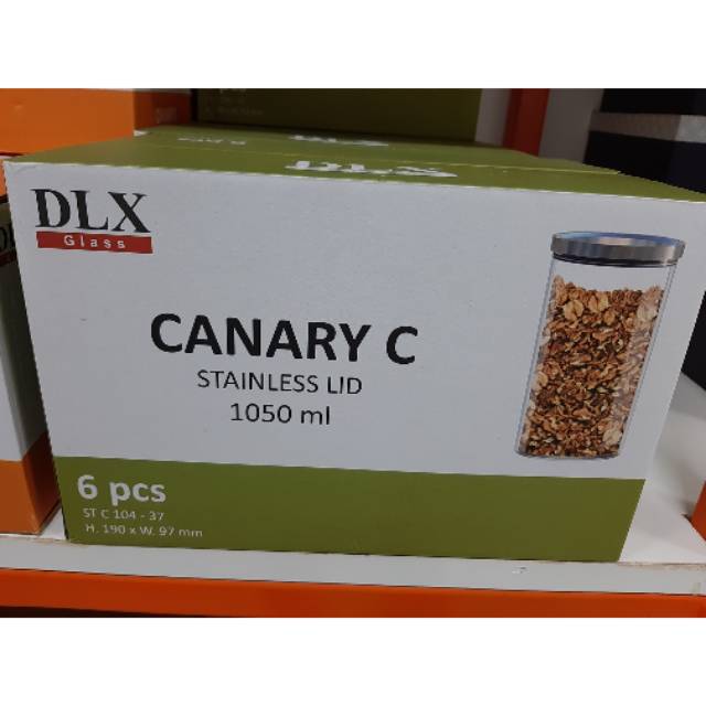 TOPLES DLX CANARY C DAN CANARY B STAINLESS UD ISI 6 PCS EXTRA BUBBLEWARP