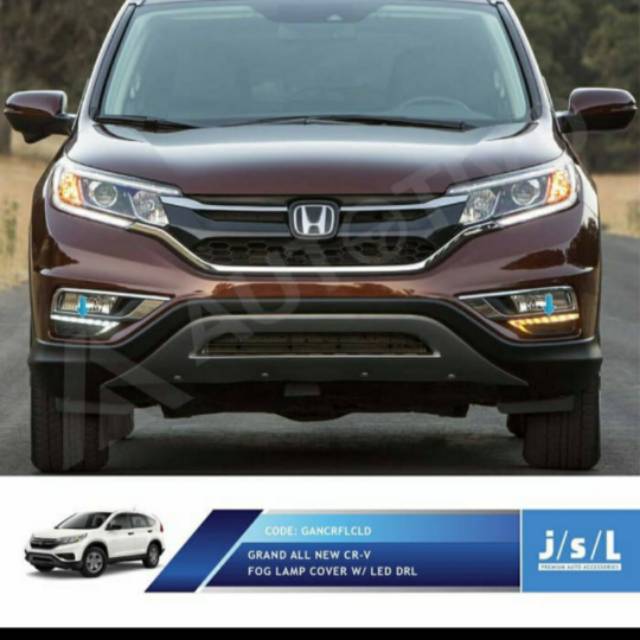 LED DRL grand CRV foglamp cover DRL with sein jsl