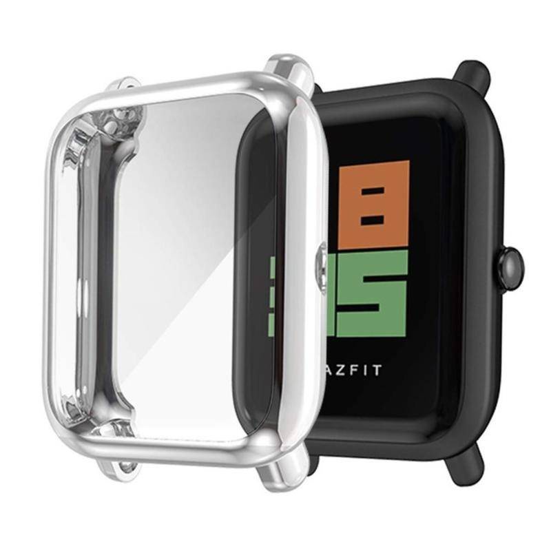 Pelindung Layar Slim Colorful Frame TPU Case Untuk Huami Amazfit Bip U S 1S Bip Lite pro Cover Protect Shell Untuk Xiaomi Amazfit Bip Lite 1S U pro Watch Dengan Pelindung Layar