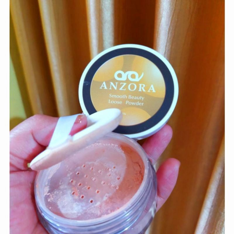 smooth beauty loose powder/bedak tabur anzora