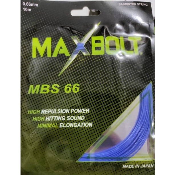 [ORI]SENAR RAKET BADMINTON MAXBOLT MBS66 / MAXBOLT MBS 66