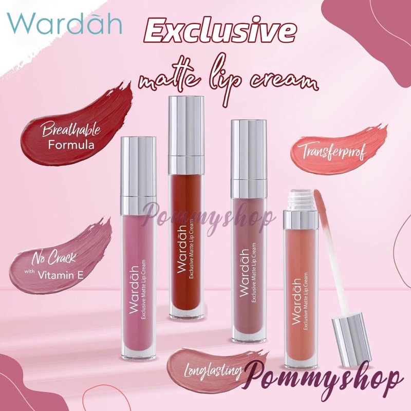 Wardah Exclusive Matte Lip Cream