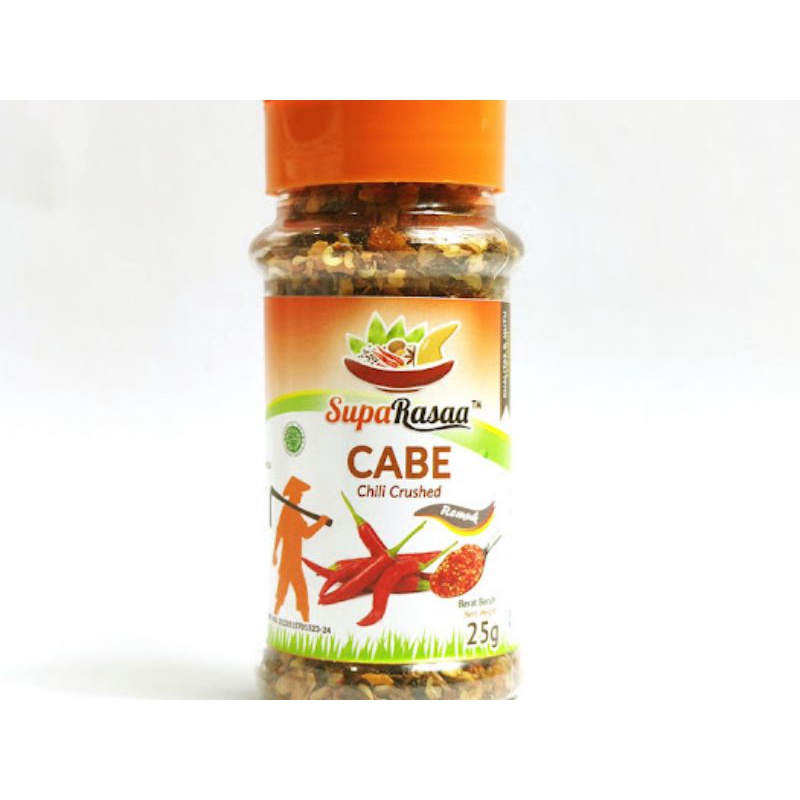 

Cabai Cabe Remah Kasar 100% Murni / Chili Flakes Crushed Bumbu Premium