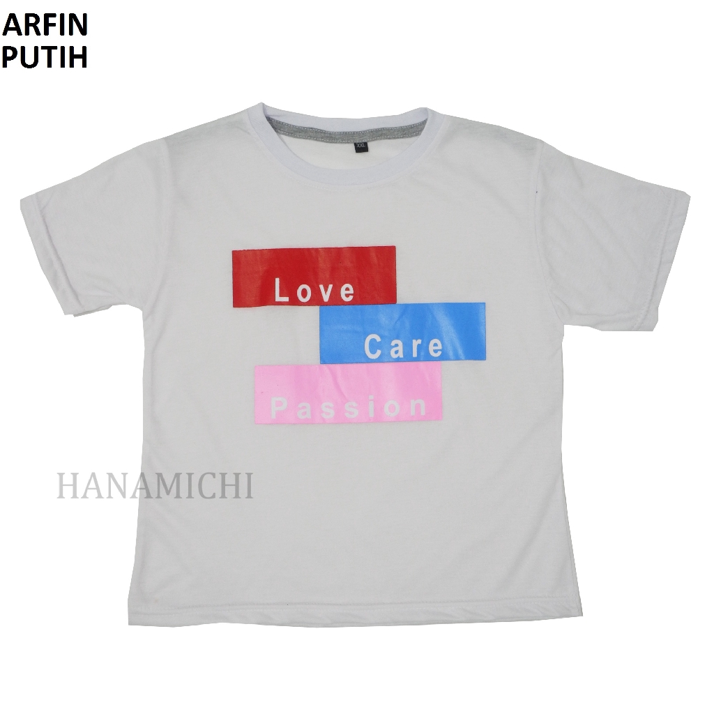 Hanamichi ARFIN Kaos Anak Lengan Pendek