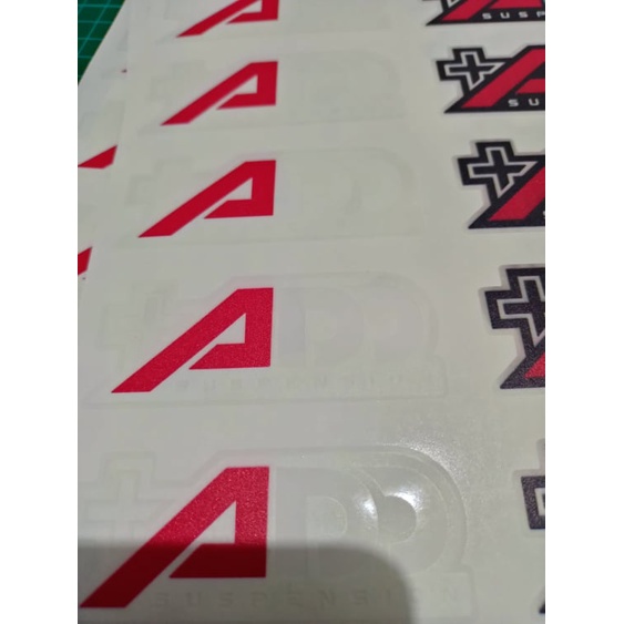 stiker shock add, sticker shock tabung +add hitam dan putih, sticker stiker uv