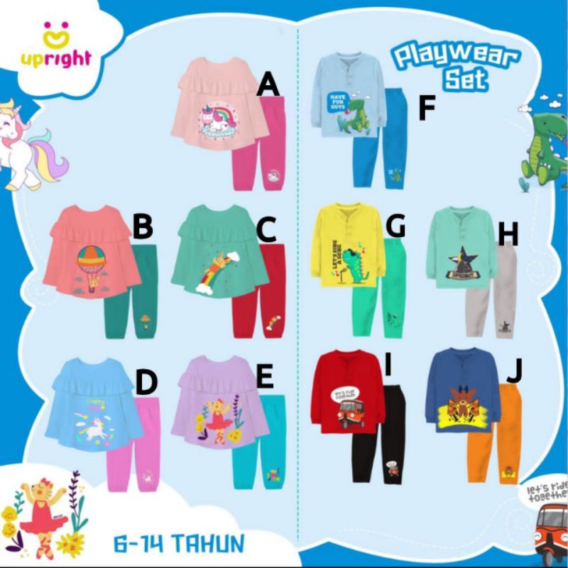 PLAYWEAR SET BY UPRIGHT