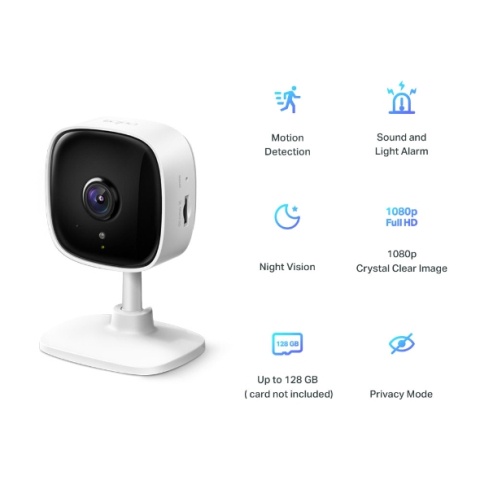 TP-LINK Tapo C100 IP Kamera Home Security Wi-Fi Camera CCTV 2MP 1080P FUll HD