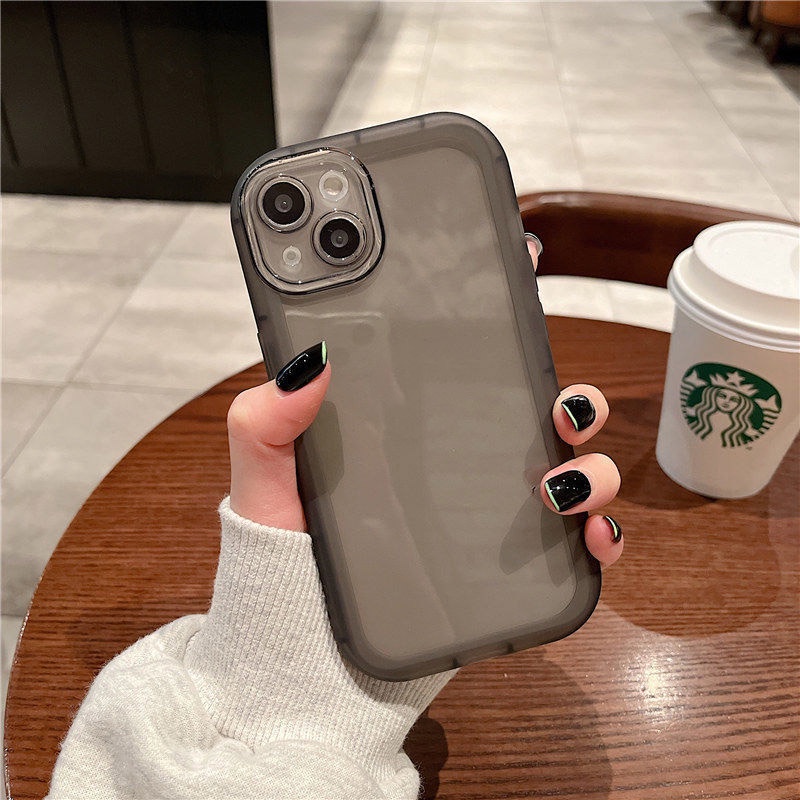 Soft Case Silikon Desain Hati 3d Dengan Rantai Ring Besar Untuk IPhone 12 13 11 Pro Max X Xs Max Xr 7 8 Plus Rmm844