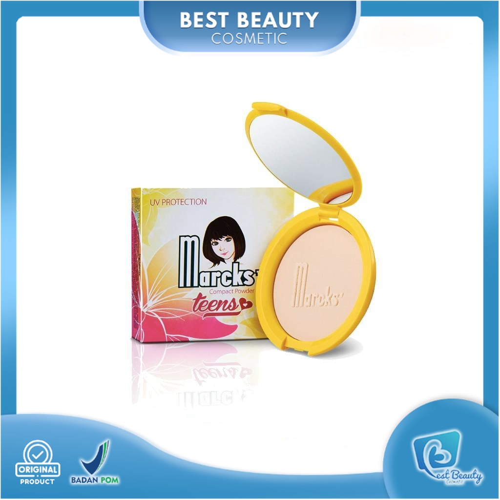 ★ BB ★  MARCKS Teens Compact Powder 12gr - Bedak Padat Teens