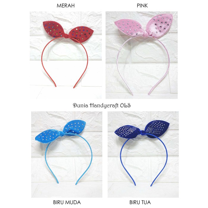 BANDO CHIBI BLINK Bando Imut Cantik Aksesoris Rambut Murah