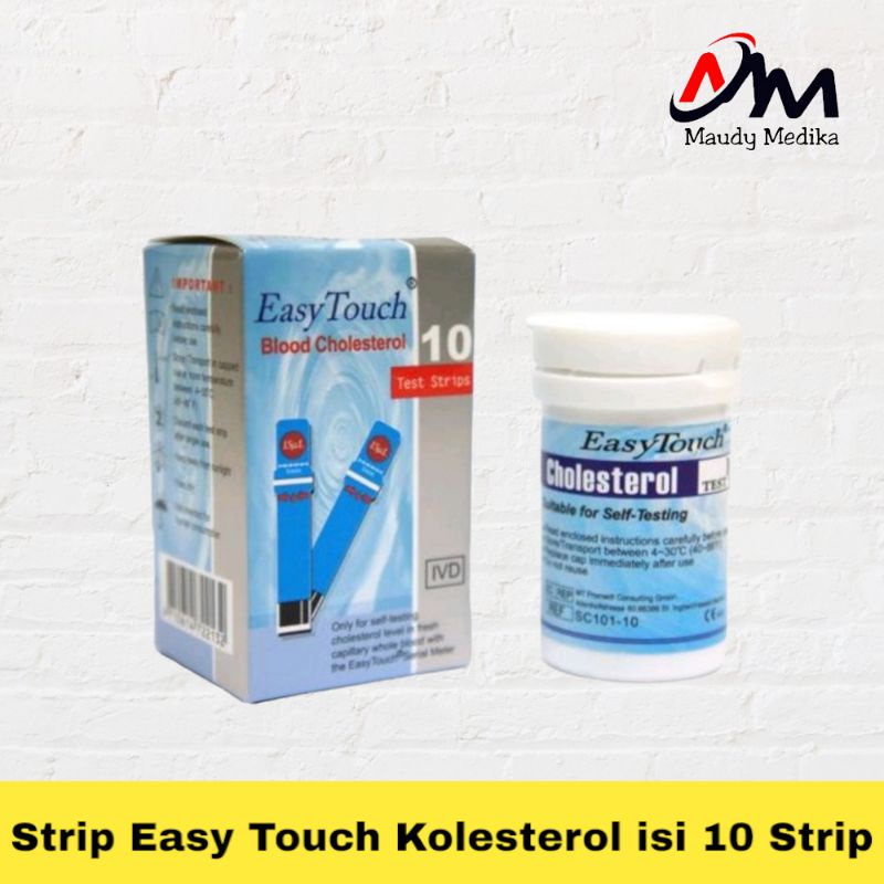 Jual Strip Easy Touch Kolesterol Isi Ulang Strip ET Kolesterol | Shopee ...