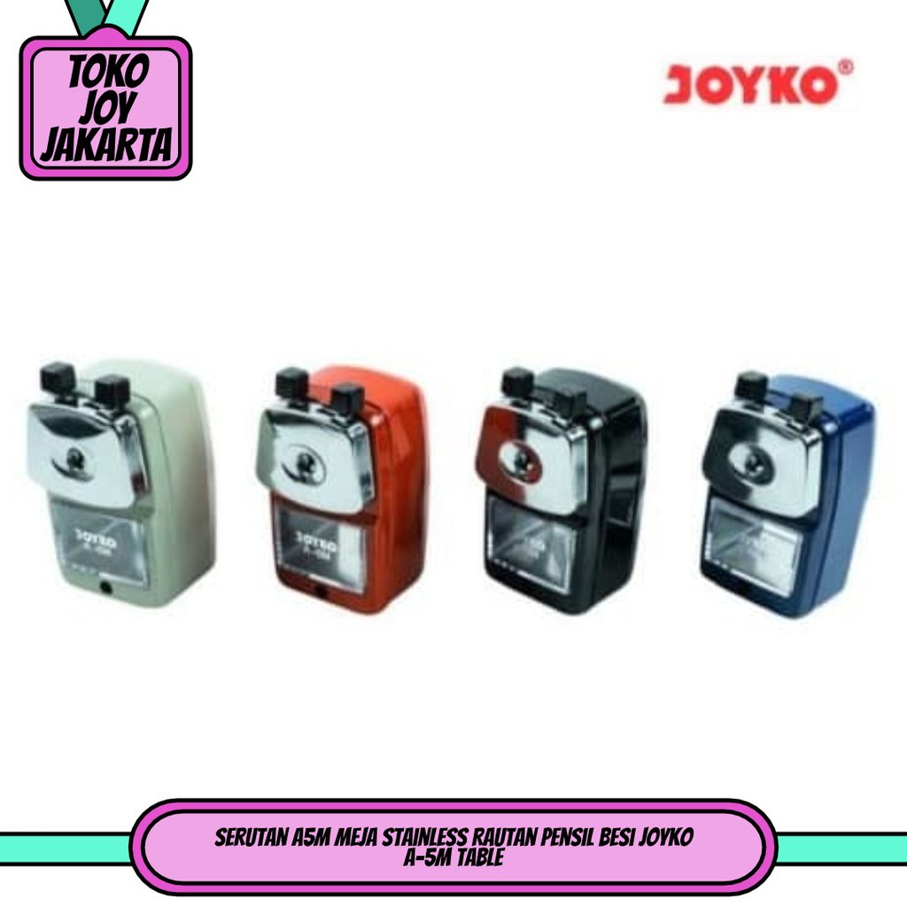 

Serutan A5M Meja Stainless Rautan Pensil Besi Joyko A-5M Table