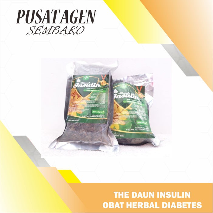 

TEH DAUN INSULIN OBAT HERBAL DIABETES KENCING MANIS TEA 30 G GR 30GR 30G