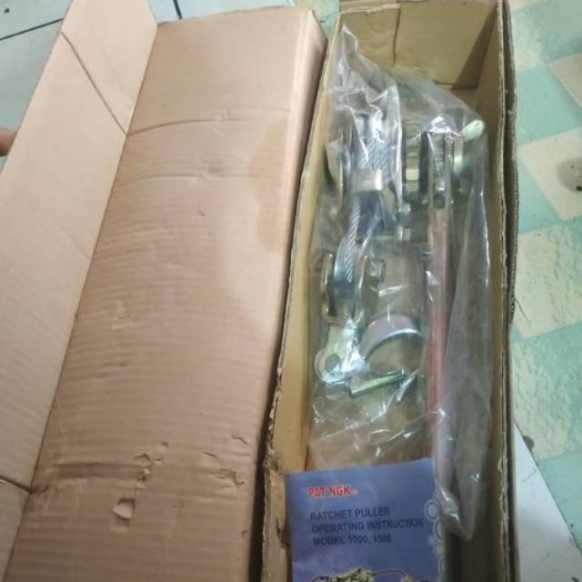 PAT NGK Ratchet Puller 1.5 ton x 2.2 meter