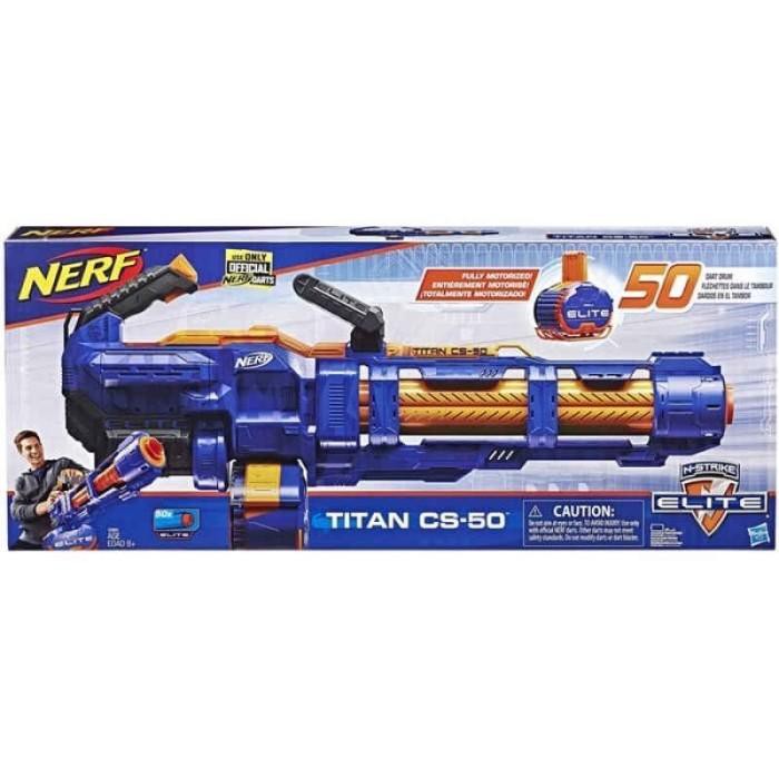 Ready stock Daruto | Nerf N - Strike Elite Titan Cs 50 Promo