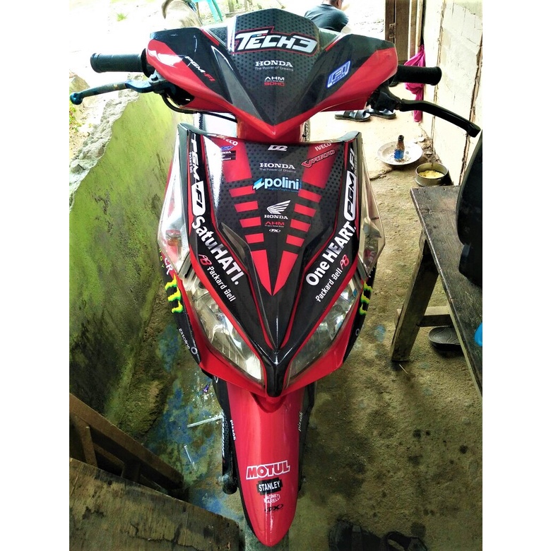 Decal Sticker / Stiker Vario Techno 110 Karbu 2009 2010 2011 2012 9