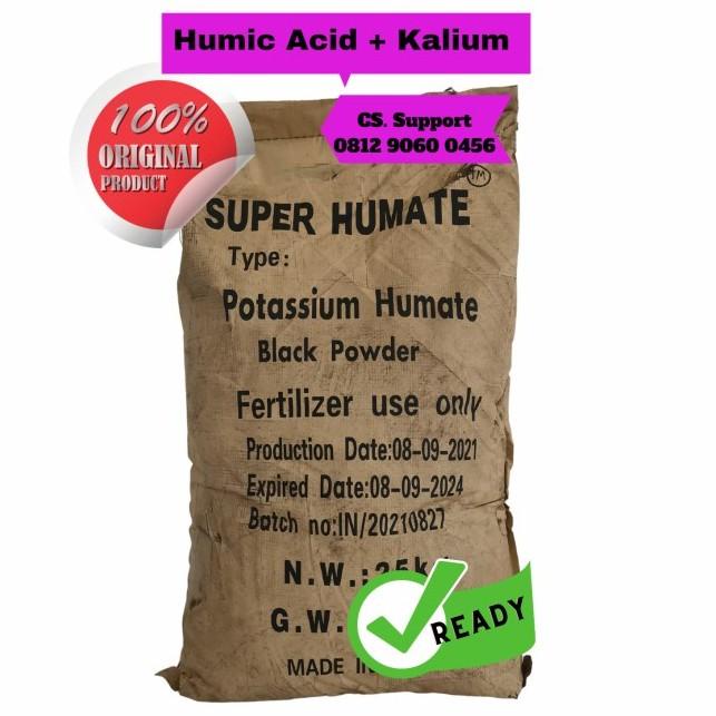 Asam Humat / humic + Kalium ( Powder ) 25 kg