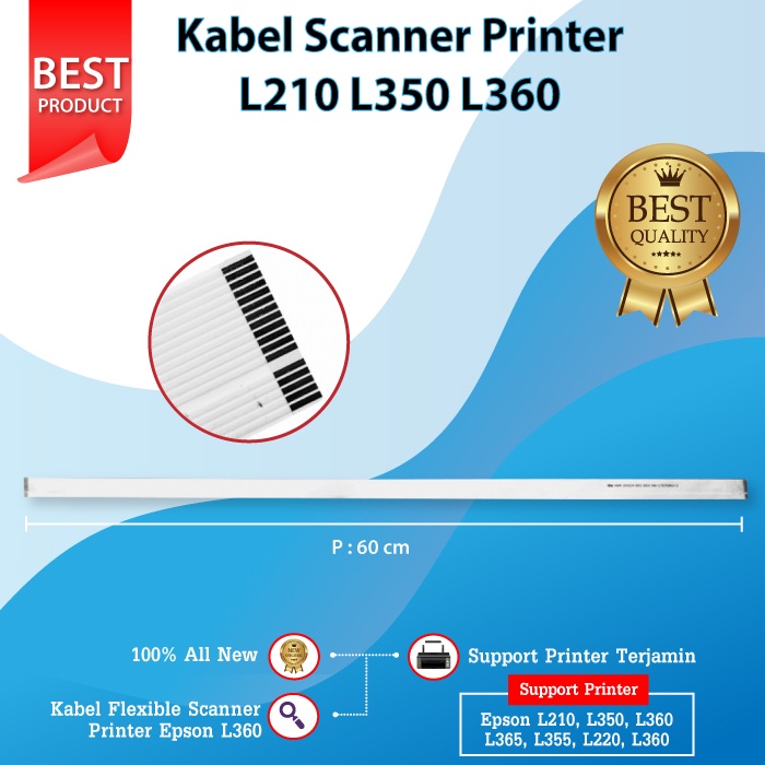 Kabel Scanner Epson L210 L220 Flexible Cabel Scan Printer L350 L360 L365 L380 L405 L550 L555 L565