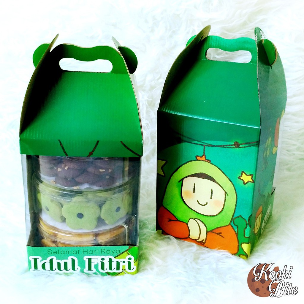 

Paket Lebaran Parcel Lebaran Kue Kering isi 3 toples