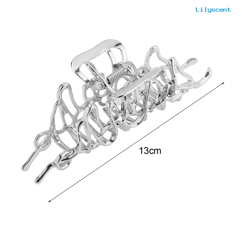 Ls Jepit Rambut Bentuk Geometri Electroplated Untuk Wanita