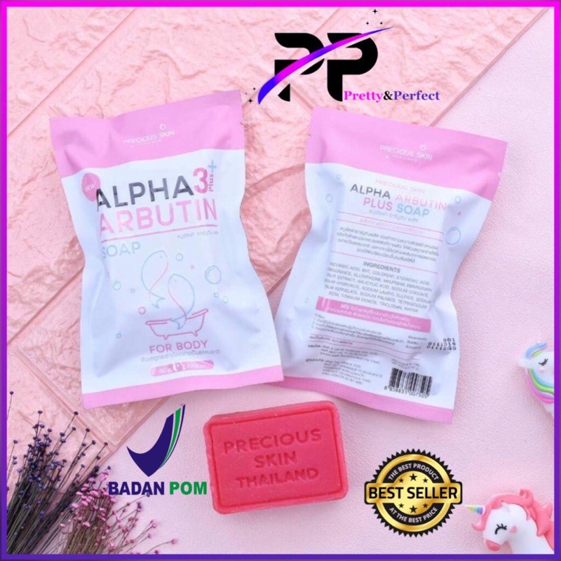 Precious Skin Alpha Arbutin 3 Plus Soap