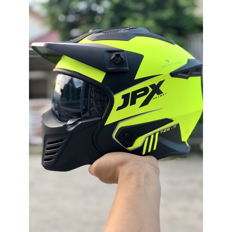 Helm JPX MX726R Dewasa Original Sni