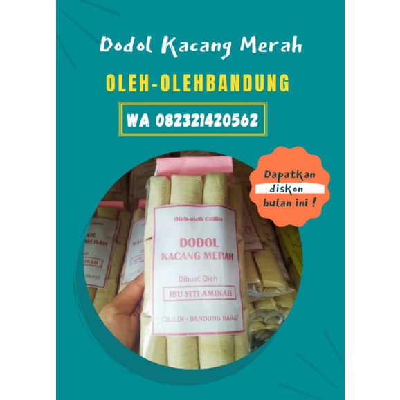 

Dodol kacang merah asli cililin