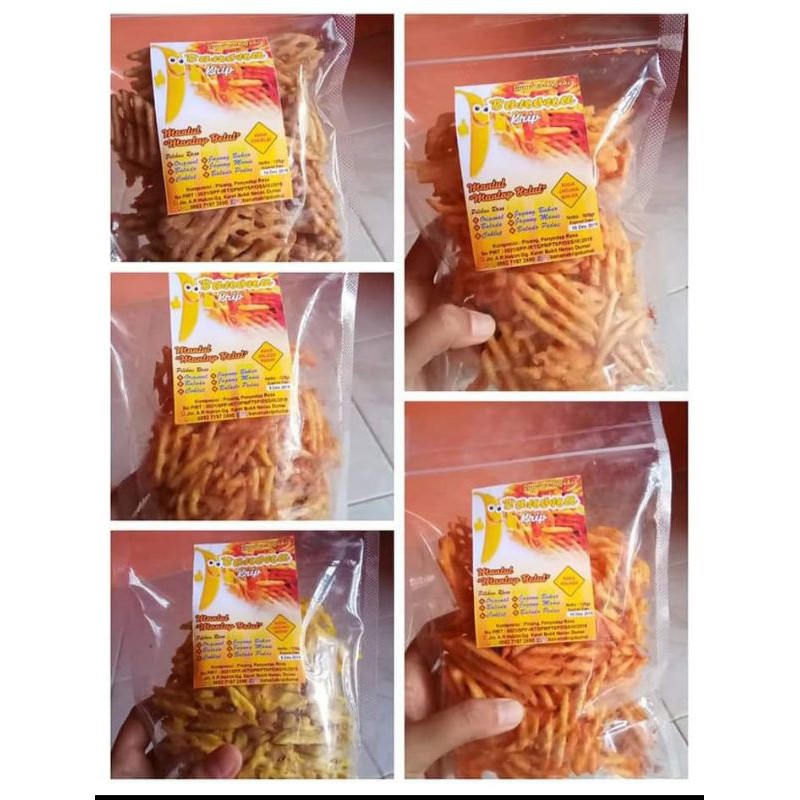 

Banana Krip Lezat, oleh-oleh khas kota Dumai
