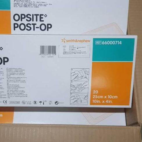 ☛ OPSITE POST-OP 25x10 cm / Plester tahan air / Opsite 25cm x 10cm / Opsite 25x10 ♠