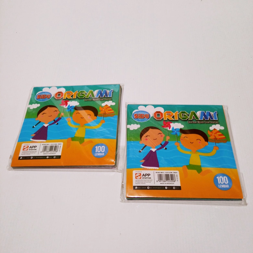 

ORIGAMI SIDU 12 X 12 ISI 100 LEMBAR