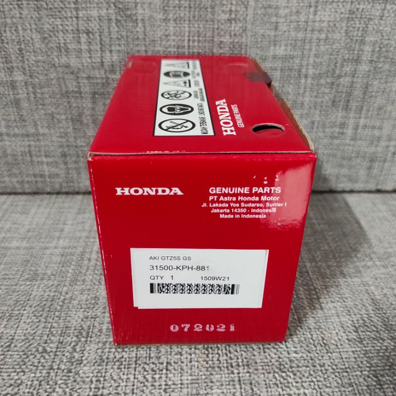 Accu Aki Kering Motor KPH AHM